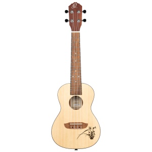 Ukulele Concert Ortega Bonfire RU5 – Față Molid, Finisaj Satinat - Img 3