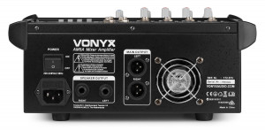 Mixer cu amplificare Vonyx AM5A 172.573,5x canale, 2x175W DSP/Bluetooth/USB/MP3