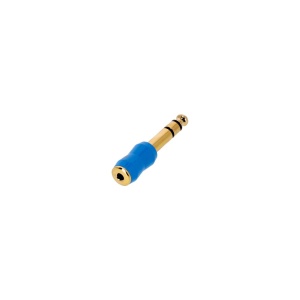 Adaptor Adam Hall 4 STAR A MF3 JM3 G BLU LINE jack 3.5mm stereo la jack 6.3mm stereo