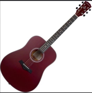 Arrow Silver D WR Wine Red - Chitara acustica - Img 2