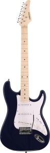 Arrow Tonecaster ST 111 Oceanic Maple/White - Chitară electrică tip Stratocaster, 3 doze single-coil, gât din arțar canadian