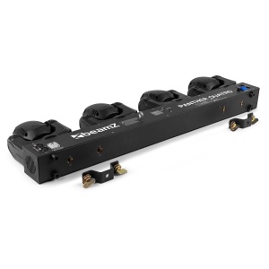 Beamz PANTHER QUATRO – Bară de lumini cu 4 capete mobile RGBW de 40W, mod DMX și control individual - Img 2