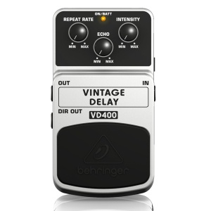 Behringer VD400 – Procesor Chitară Vintage Delay cu până la 300 ms întârziere