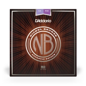 Daddario NB1152 Nickel Bronze Custom Light Corzi Custom Light pentru chitară acustică - Img 1