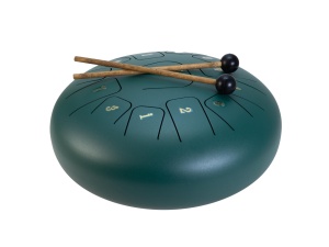 Dimavery TD-12 Steel Tongue Drum - Green