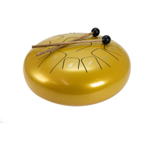Dimavery TD-12, tongue drum, gold 002