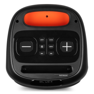 Fenton TRACK160 – Boxă portabilă cu acumulator, LED, 6.5", 30W RMS, Bluetooth/USB/SD - Img 8