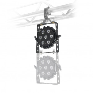 Flash LED PAR 64 SLIM Wireless DMX 7x10W RGBW Mk2