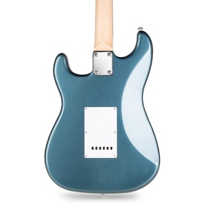 GigKit Stratocaster Albastru cu amplificator 40W – Set chitară electrică ideal pentru începători - Img 3