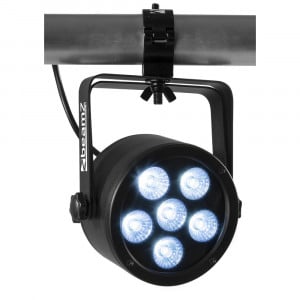 LED ProPar BAC302 carcasa aluminiu 6x 12W RGBWA-UV - Img 2