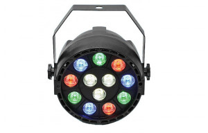 Lumina disco Par Led 12x 1W RGBW DMX - Img 3