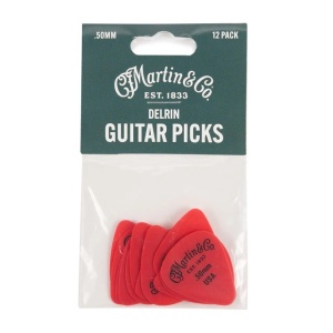 Martin Pene chitara 0,50mm RED Pick Pack351