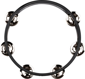 Meinl CTA2B-BK Compact Wood Tambourine – Sunet Puternic în Format Ultra-Ușor - Img 2