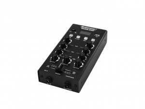 Mini mixer OMNITRONIC GNOME-202P 2 canale cu bluetooth si player MP3