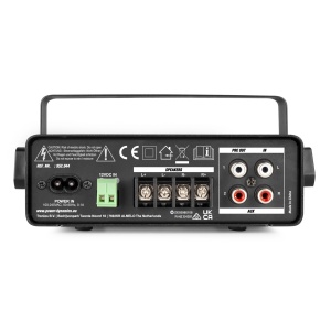 Power Dynamics PDC30 952.044 Amplificator, 30W RMS, Bluetooth/USB/SD, alimentare 12V - Img 4