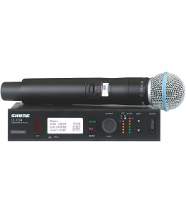 Shure ULX-D24 / Beta58 – Sistem Wireless Digital Profesional pentru Performanțe de Elită
