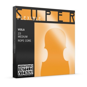 Thomastik Superflexible Viola 23 Medium – Set corzi pentru violă din oțel cromat, tensiune medie