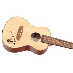 Ukulele Concert Ortega Bonfire RU5 – Față Molid, Finisaj Satinat - Img 10