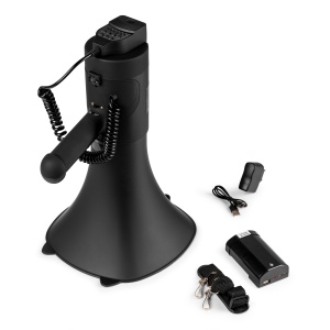 Vonyx MEG090 portavoce cu acumulator, 952.026, 90W, 1400m, Bluetooth/USB/SD, negru mat - Img 7