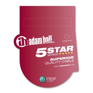 Adam Hall K5MYF0300 XLR M↔ Minijack TRS Cablu microfon - Img 2