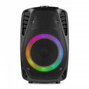 Boxa portabila Fenton FT8LED-MK2  170.018, cu baterie si microfon, bluetooth, bass 1x8''