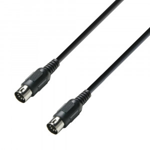 Cablu midi Adam Hall K3MIDI0150BLK 1.5m