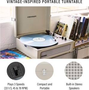 Crosley Voyager - Dune CR8017B-DU Pick-up cu Bluetooth - Img 2