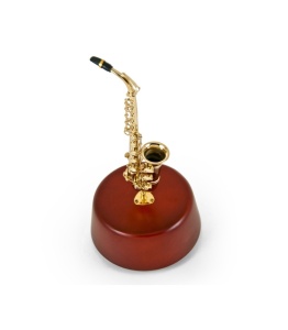Flame A05 1/12 Mini Cutiuta muzicala in forma de saxofon alto