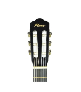 Flame CG 100 BK 4/4 –Chitară clasică ideală pentru începători, corzi nylon, negru - Img 3