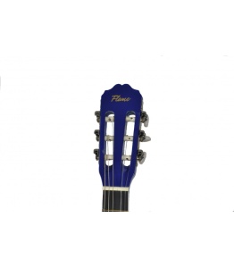 Flame CG 821 BL – Chitară clasică 3/4 pentru începători, lemn de tei, culoare albastră - Img 3