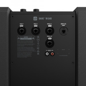 LD Systems DAVE10X g4 sistem activ subwoofer + 2 sateli 340 watti rms