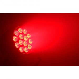 LED PAR Profesional DMX 14x 15W RGBW IP65 BWA510 carcasa de aluminiu - Img 4
