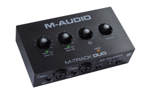 M-AUDIO M-Track Duo Interfață Audio USB 2 Canale, Podcast & Studio