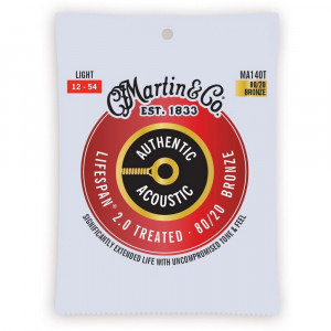 Martin MA140T 80/20 Lifespan 2.0 Light - Corzi Chitara Acustica 12-54 - Img 1