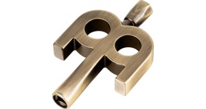 Meinl Kinetic Key (SB510) – Cheie de Acordaj cu Design Cinetic și Finisaj Antique Bronze - Img 4
