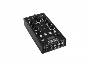 Mini mixer OMNITRONIC GNOME-202P 2 canale cu bluetooth si player MP3