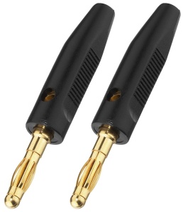 Monacor BP-30G/SW conectori banana