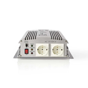 Nedis Invertor de tensiune 12V-230V 1700W 2x priza Schuko - Img 1