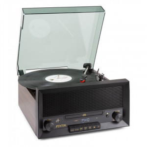 Pick-up Bluetooth, finisaj din lemn, Fenton RP135W - Img 1