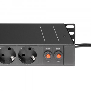 Prelungitor rack 19'' Adam Hall 874716  2x8 prize