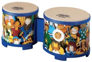 Remo Kids Rhythm Club Bongos pentru copii