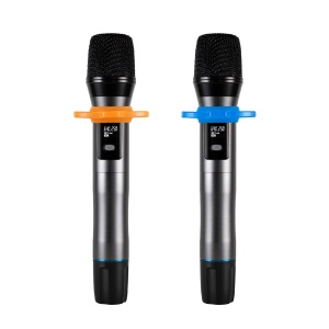 SAL MVN 910 – Set Profesional cu 2 Microfoane Wireless UHF, Rază 140 m - Img 2