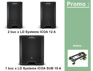 Set boxe active LDSystems Icoa