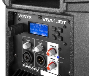 Vonyx VSA10BT – Boxă activă bi-amplificată de 10", 250W RMS, Bluetooth și USB - Img 5