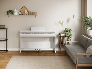 Yamaha YDP-105 WH – Pian digital cu 88 clape și mecanică Graded Hammer Standard - Img 2