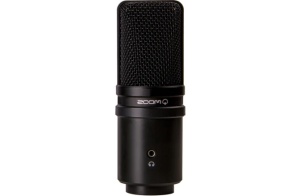 Zoom ZUM-2 – Microfon USB supercardioid 24-bit/96 kHz pentru podcast, streaming și voiceover