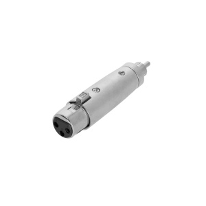 Adaptor XRL tata - RCA mama Adam Hall K4AXF3RM2