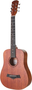 Arrow Roadbuddy Mahogany– Chitară acustică compactă Travel din mahon, sunet cald și design elegant - Img 2