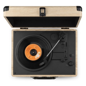 Audizio RP116LW Pick-up cu Bluetooth, maro deschis - Img 7