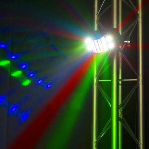 BeamZ STROBEDERBY Efect de lumini 2-in-1, 6x4W LED RGBAWP